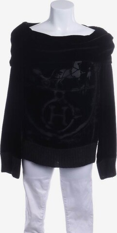 HERMÈS Sweater & Cardigan in S in Black: front