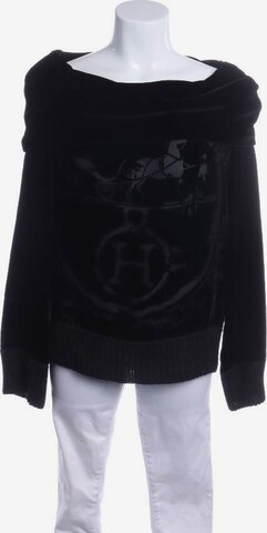 HERMÈS Pullover / Strickjacke S in Schwarz: predná strana