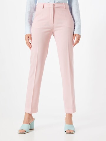 Weekend Max Mara Regular Pleated Pants 'CANON' in Pink: front