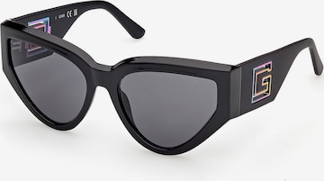 Occhiali da sole di GUESS in nero: frontale