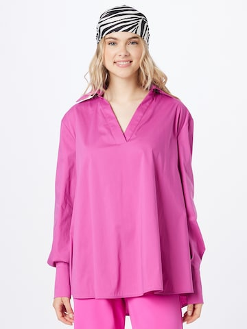 IMPERIAL Blouse in Lila: voorkant
