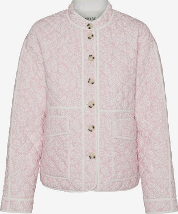VERO MODA Between-Season Jacket 'PAMPER' in Pink: front