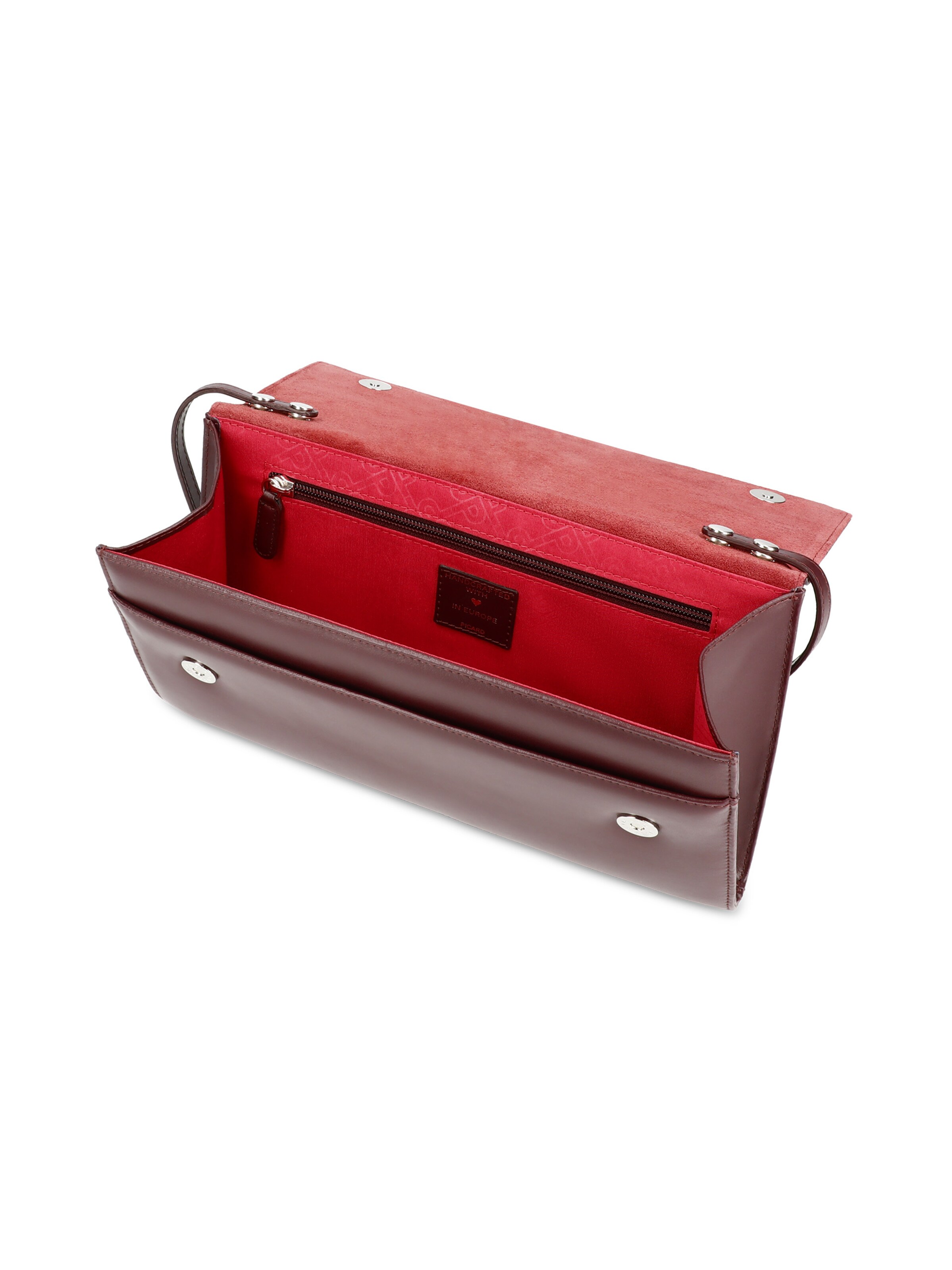 Picard Clutch ' Auguri ' in Red