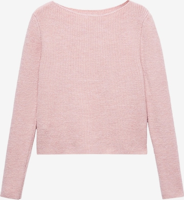 MANGO Sweater 'Rosa' in Pink: front