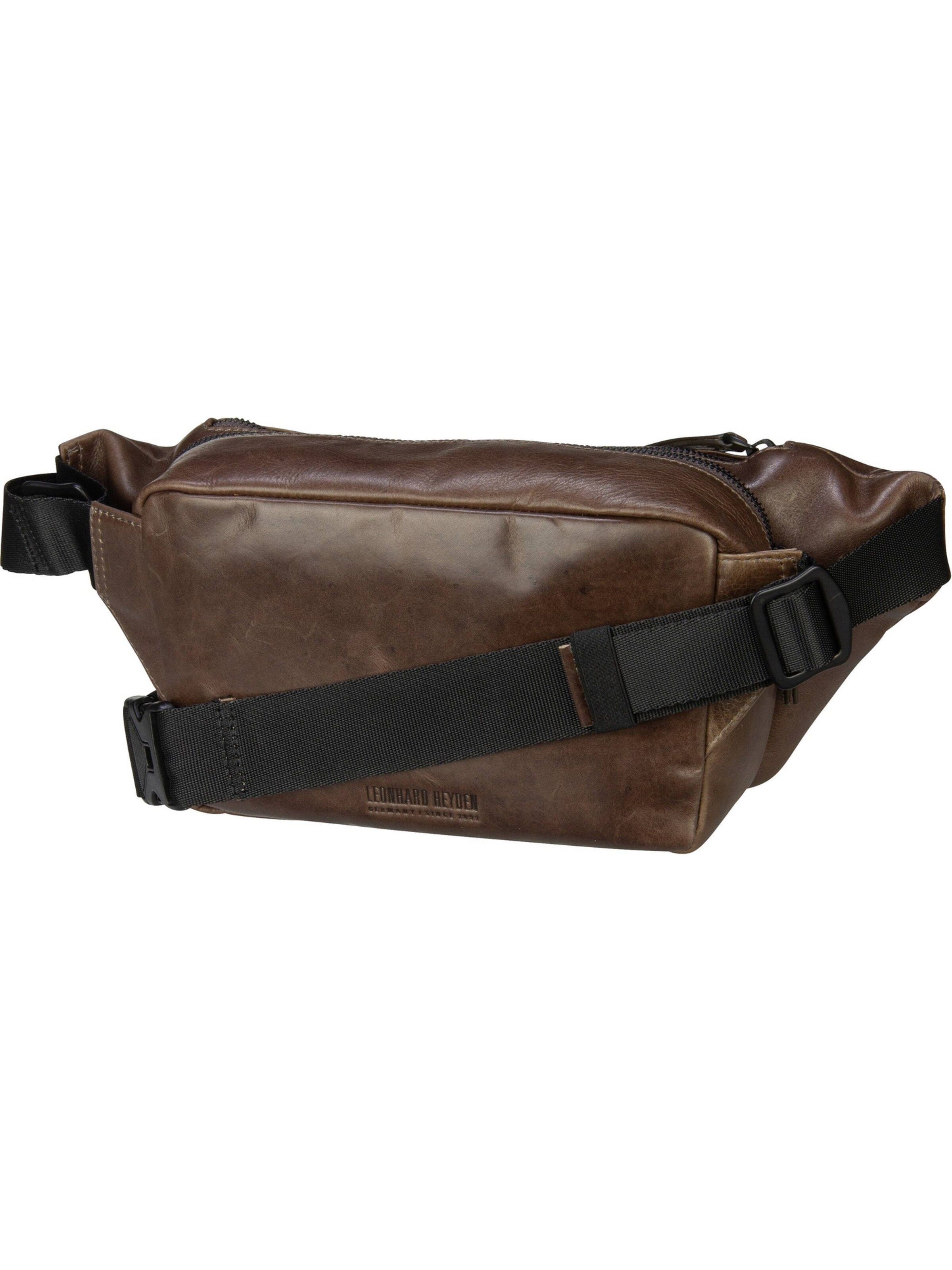 LEONHARD HEYDEN Gürteltasche 'Porto' in Braun