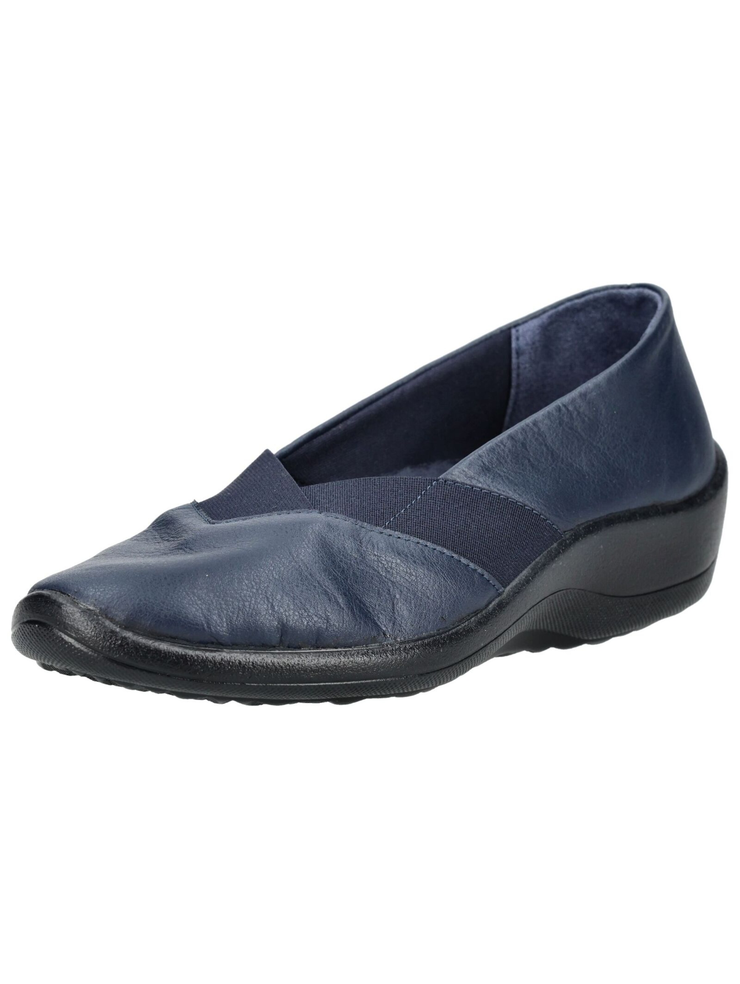 Arcopedico Classic Flats in Blue: front