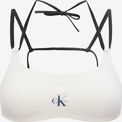 Calvin Klein Swimwear Bikinitoppi värissä sininen / tummansininen / musta / valkoinen, Tuotenäkymä