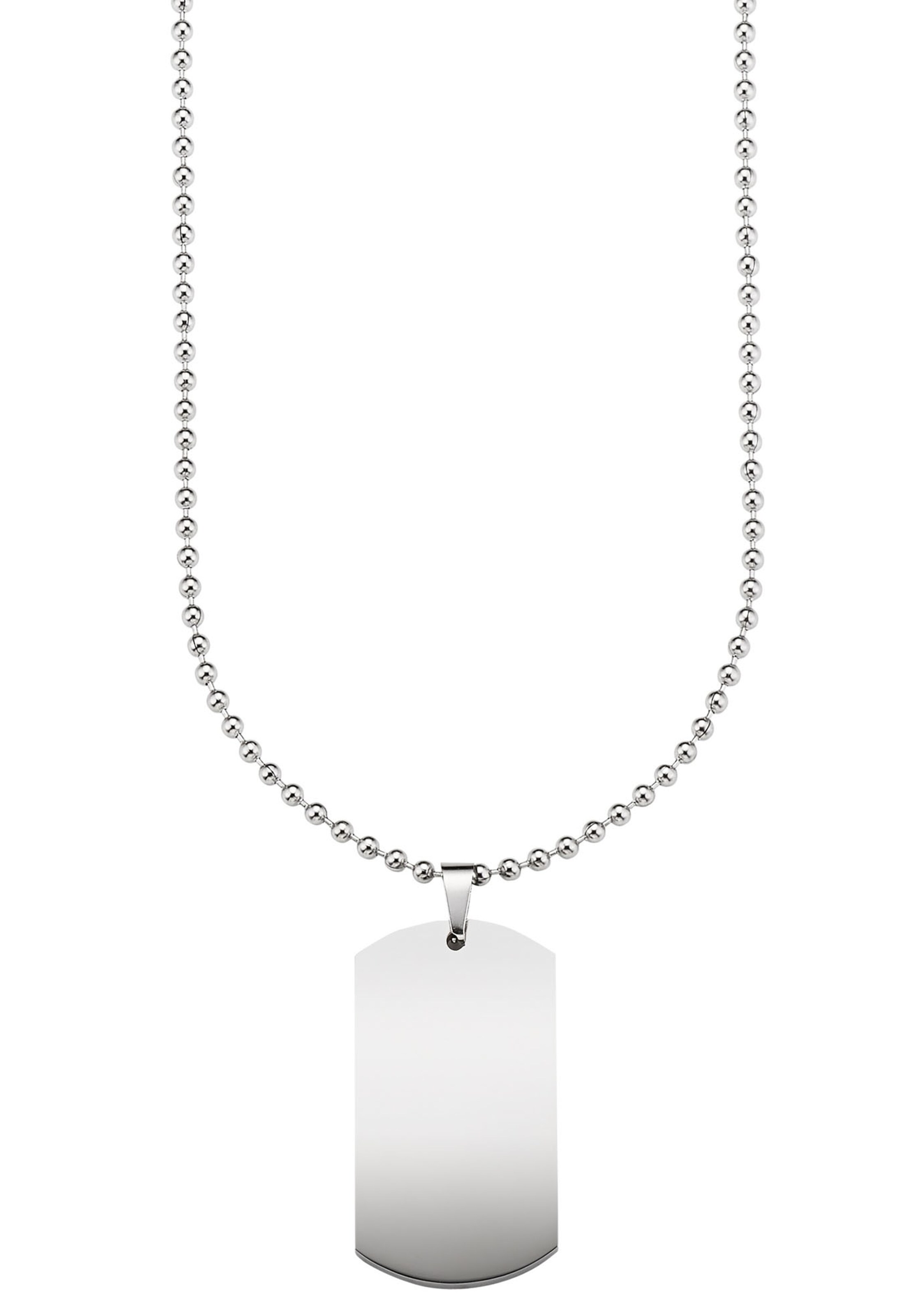 Bruno Banani LM Necklace in Silver: front