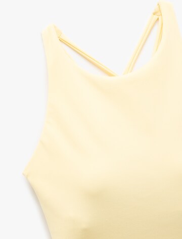 Koton Bustier Top in Geel