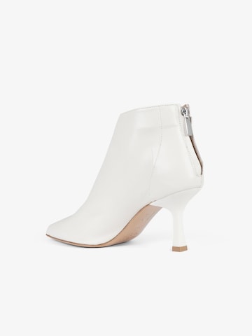 GISEL MOIRE - Botas pelo tornozelo 'Elise' em branco