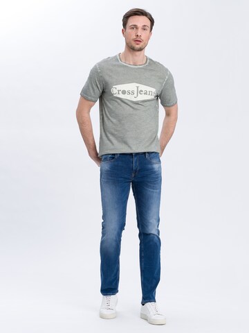 Cross Jeans Slimfit Hose in Blau