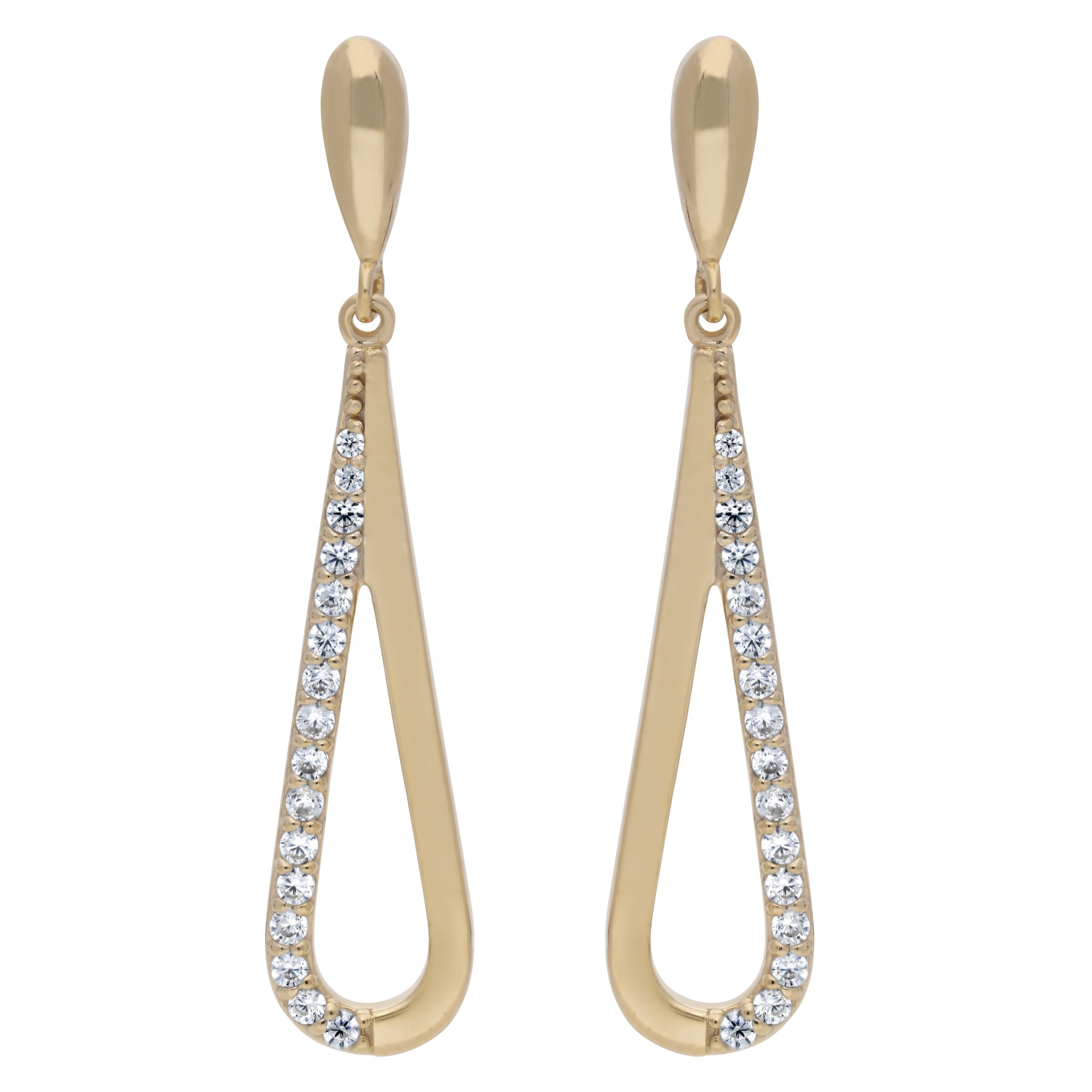 FIRETTI Earrings in Gold / White, Item view