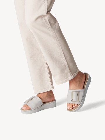 Tamaris Mule in Beige: front