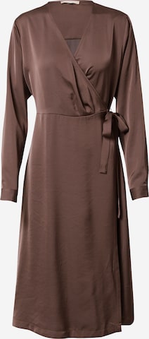 Soft Rebels Dress 'Ellie' in Brown: front