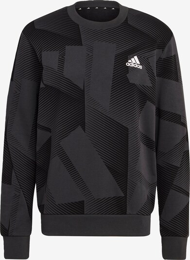 ADIDAS PERFORMANCE Sweat de sport en anthracite / noir, Vue avec produit