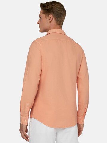 Boggi Milano Regular Fit Hemd in Orange