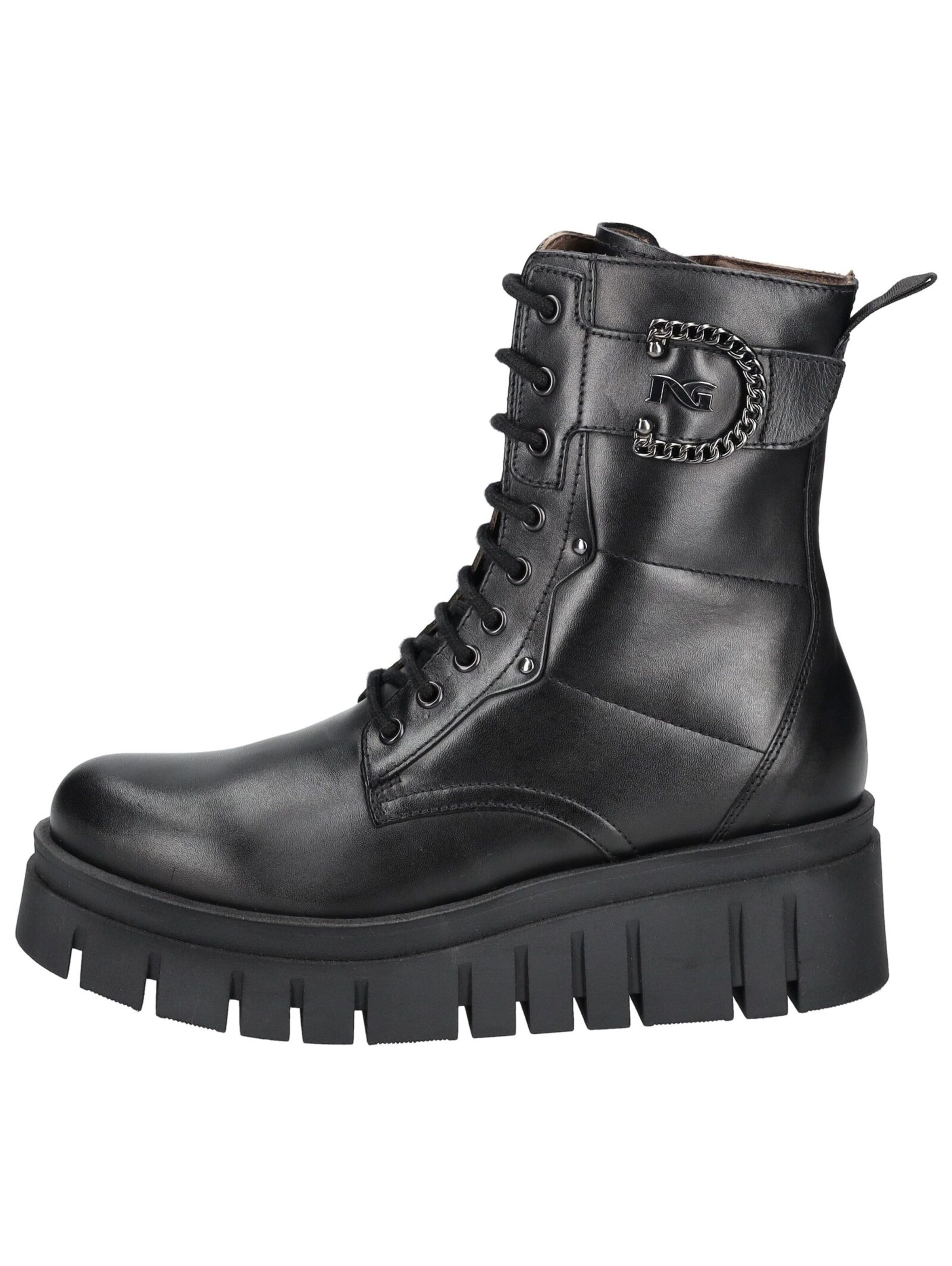 Nero Giardini Veterlaarsjes in Zwart