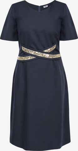 Robe 'Eve' Karko en bleu : devant