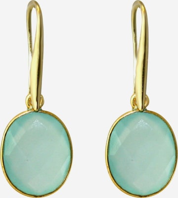 Boucles d'oreilles Gemshine en bleu : devant