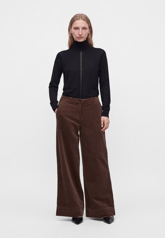 Wide Leg Pantalon 'C_Tacodi2-D' BOSS en marron