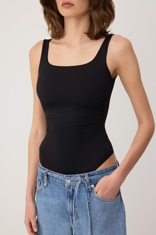Shirtbody Trendyol en noir