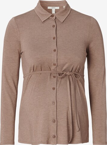 Esprit Maternity Blouse in Grey: front