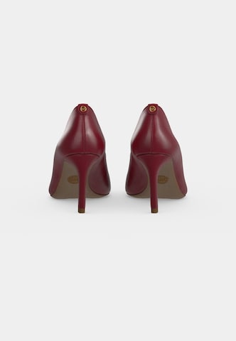 MICHAEL Michael Kors Pumps 'ALINA' in Rot: Rückseite
