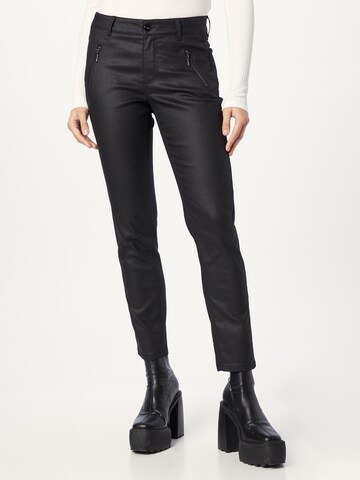 COMMA Slimfit Jeans in Schwarz: predná strana