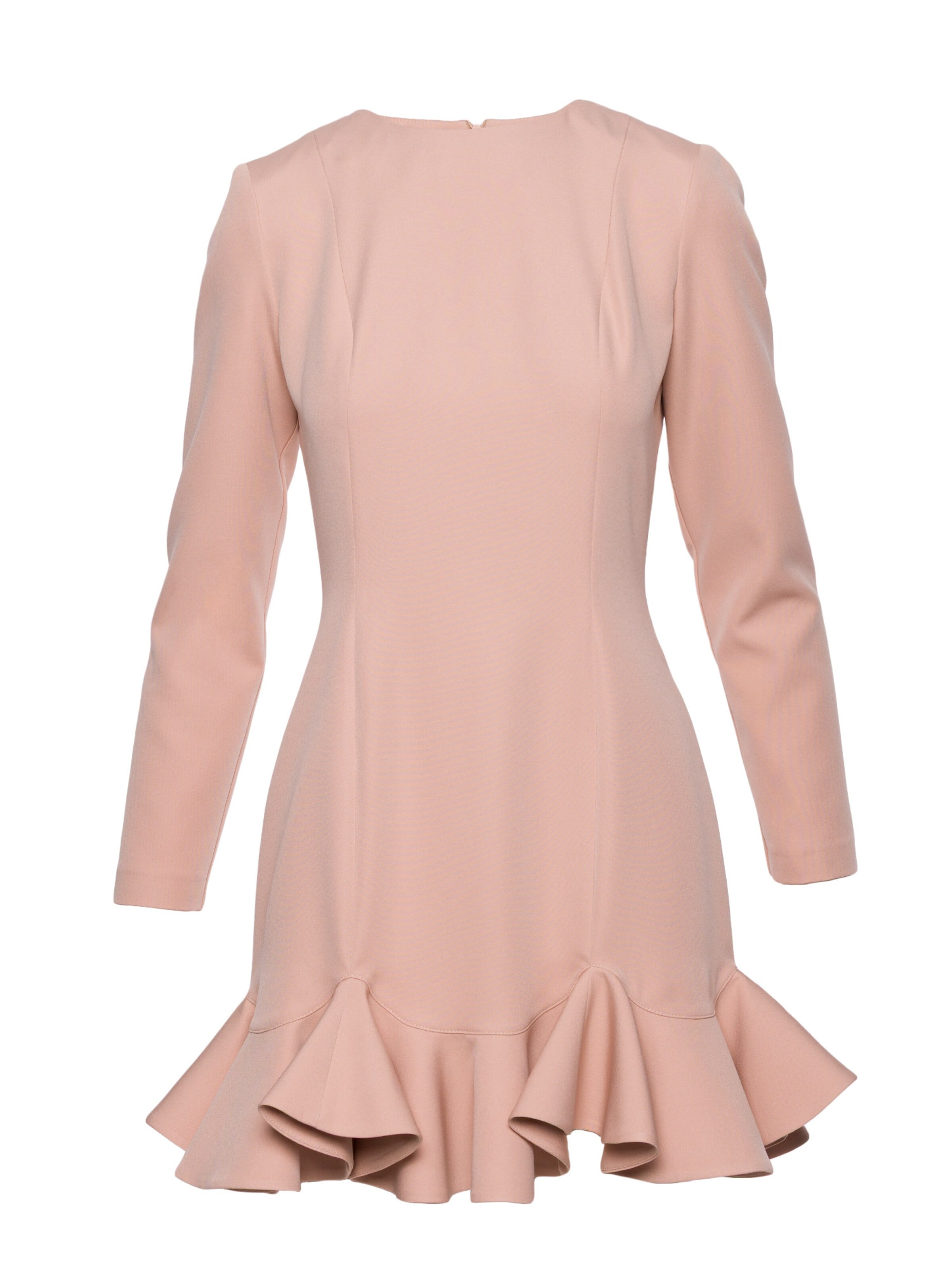 Rochie de la made of emotion pe bej: față