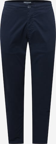 GARCIA Slim fit Chino Pants in Blue: front
