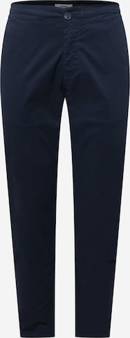 GARCIA Slimfit Chino in Blauw: voorkant