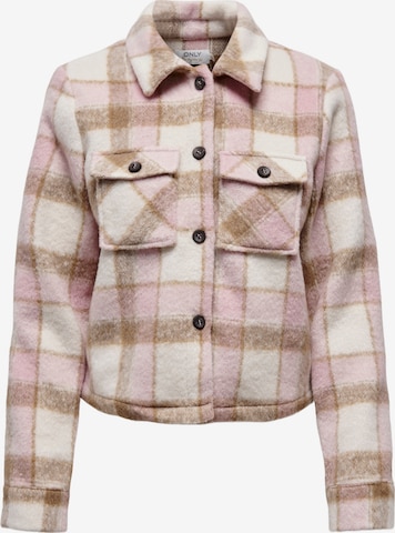 ONLY Between-season jacket 'Lou' in Pink: front