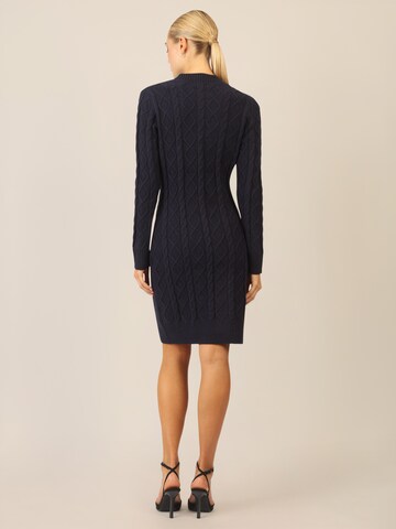 APART Knitted dress in Blue