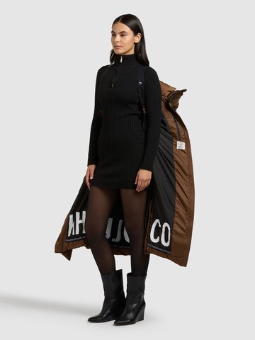 khujo Winter Coat 'Manelia2' in Brown