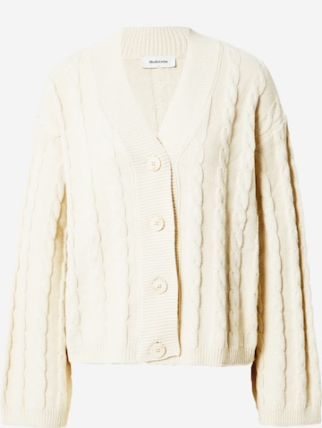 Cardigan 'Alice' modström en beige : devant