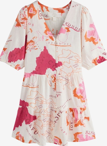 Next - Vestido en blanco: frente