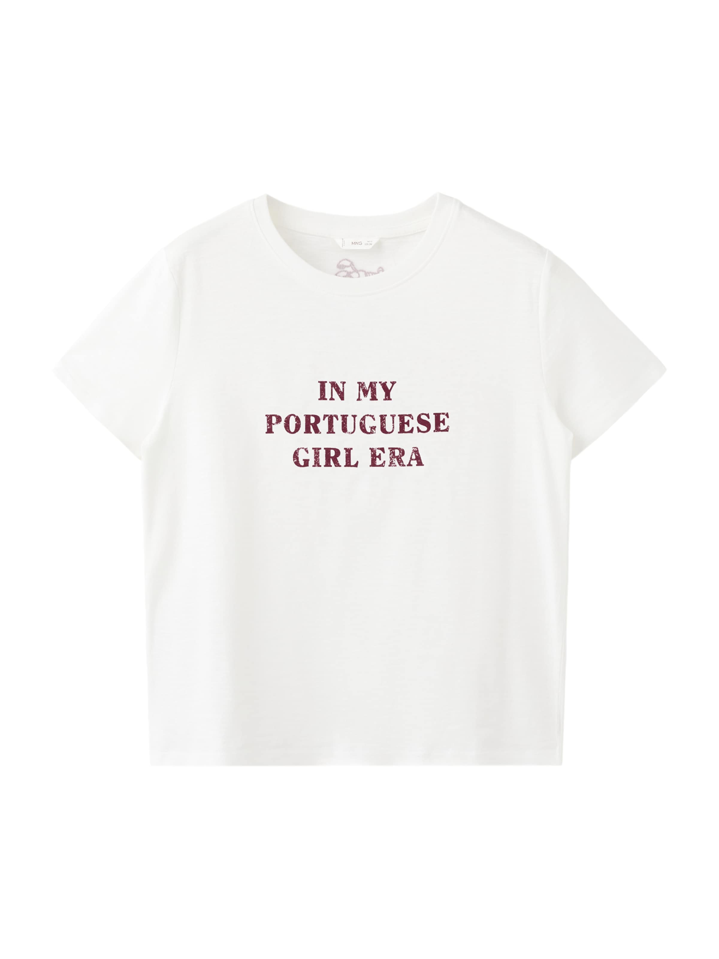 MANGO TEEN Paita 'PORTU' värissä valkoinen: etupuoli