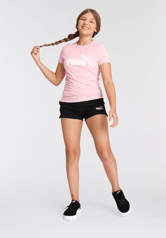 PUMA T-Shirt 'Essentials' in Pink