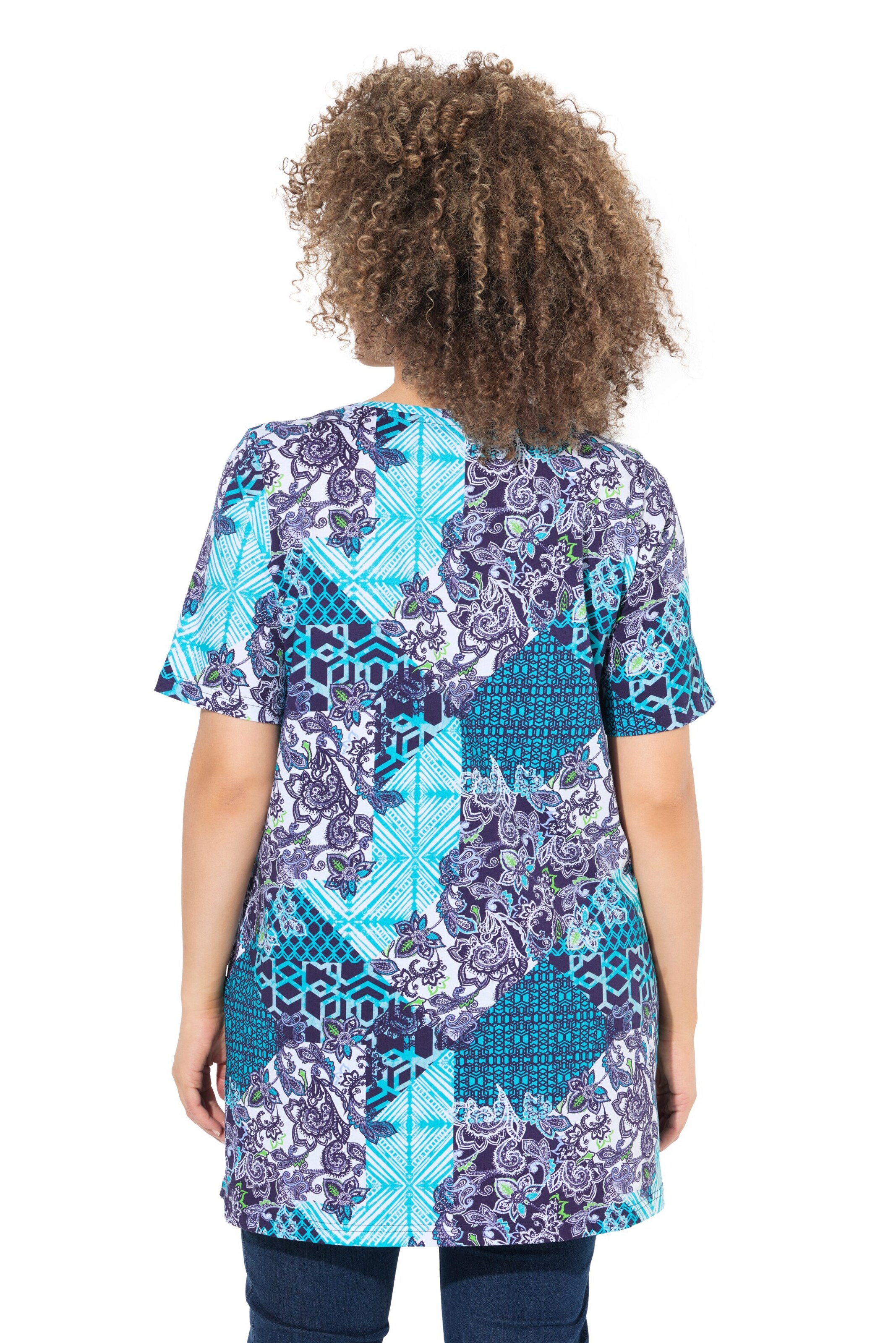 Ulla Popken Shirt in Blau