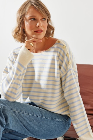 Pull-over Bianco Lucci en beige