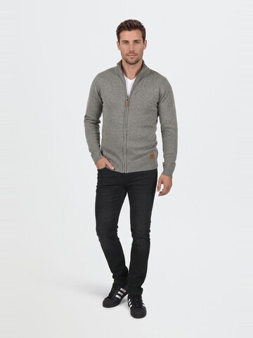 BLEND Knit cardigan 'Norman' in Grey