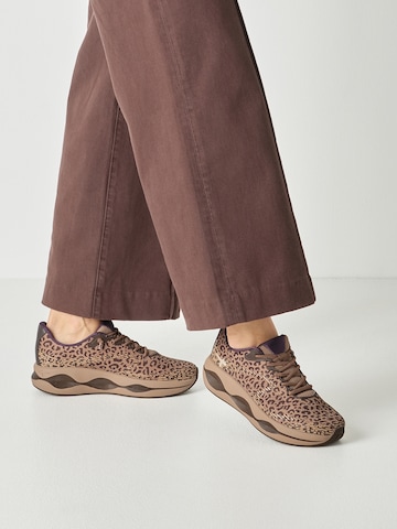 Tamaris Platform trainers in Brown: front