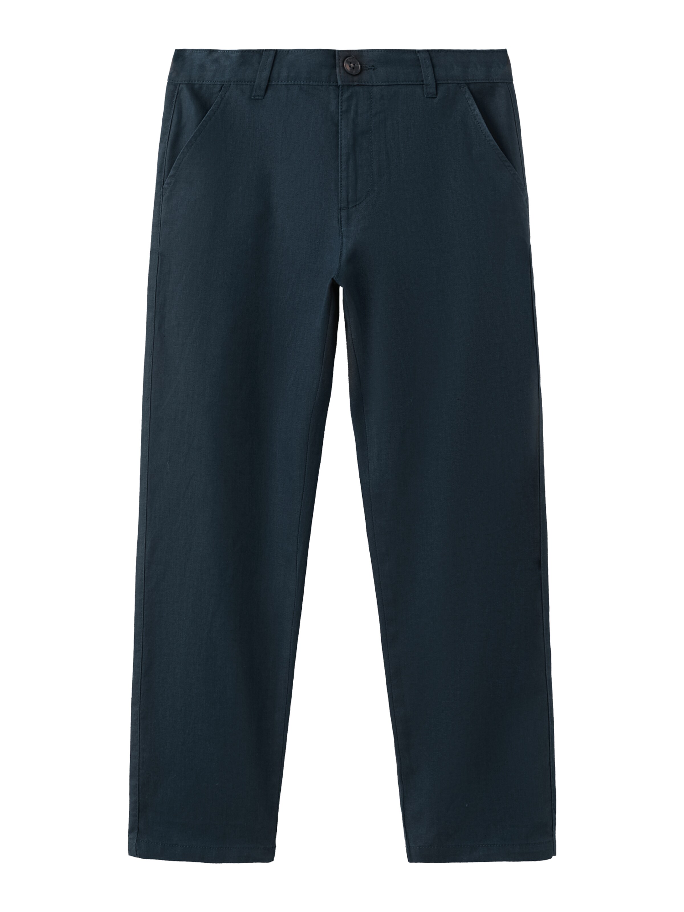 Regular Pantalon 'BOAT' MANGO KIDS en bleu : devant