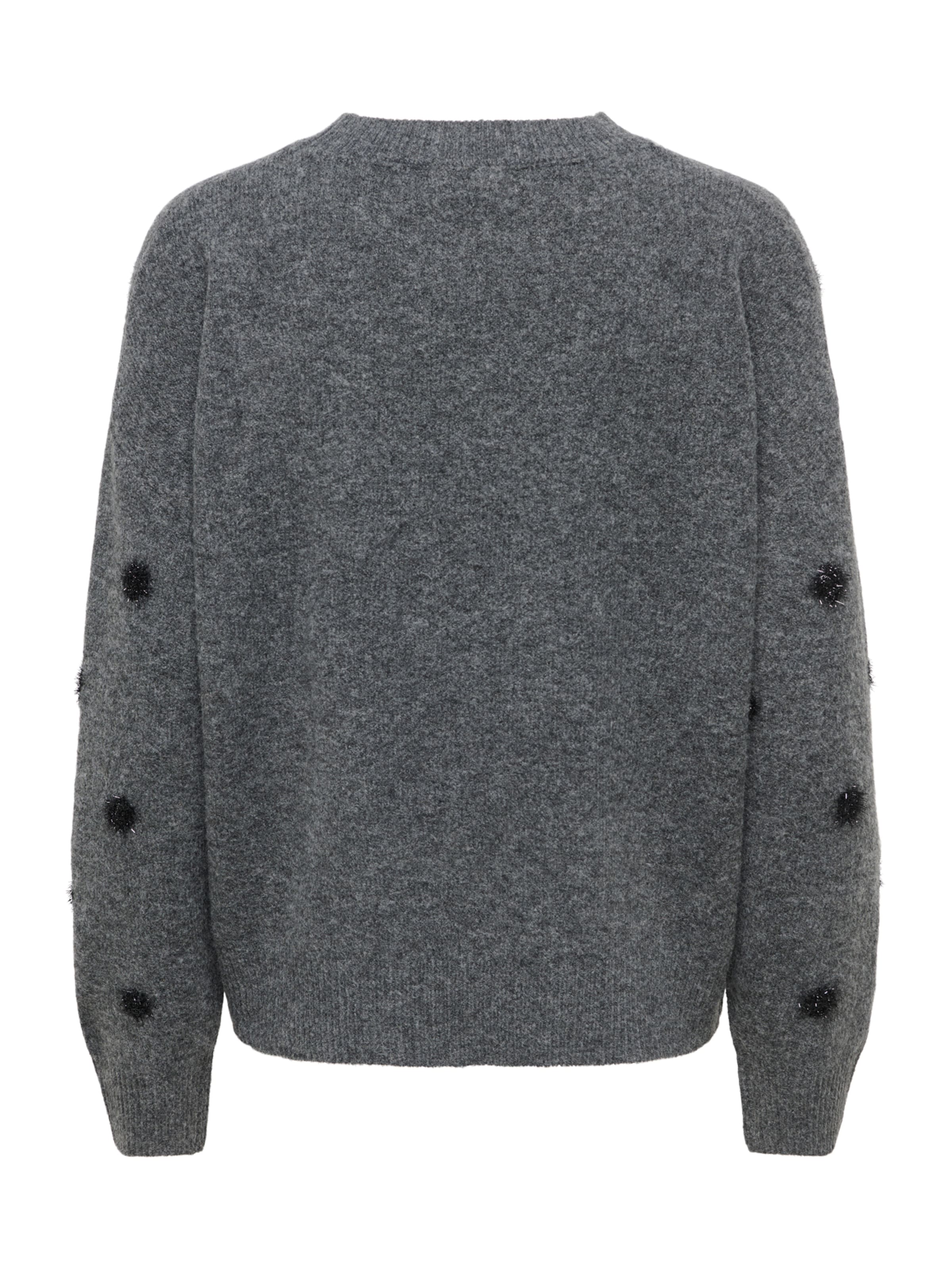 JDY Sweater 'JDYMELEA' in Grey