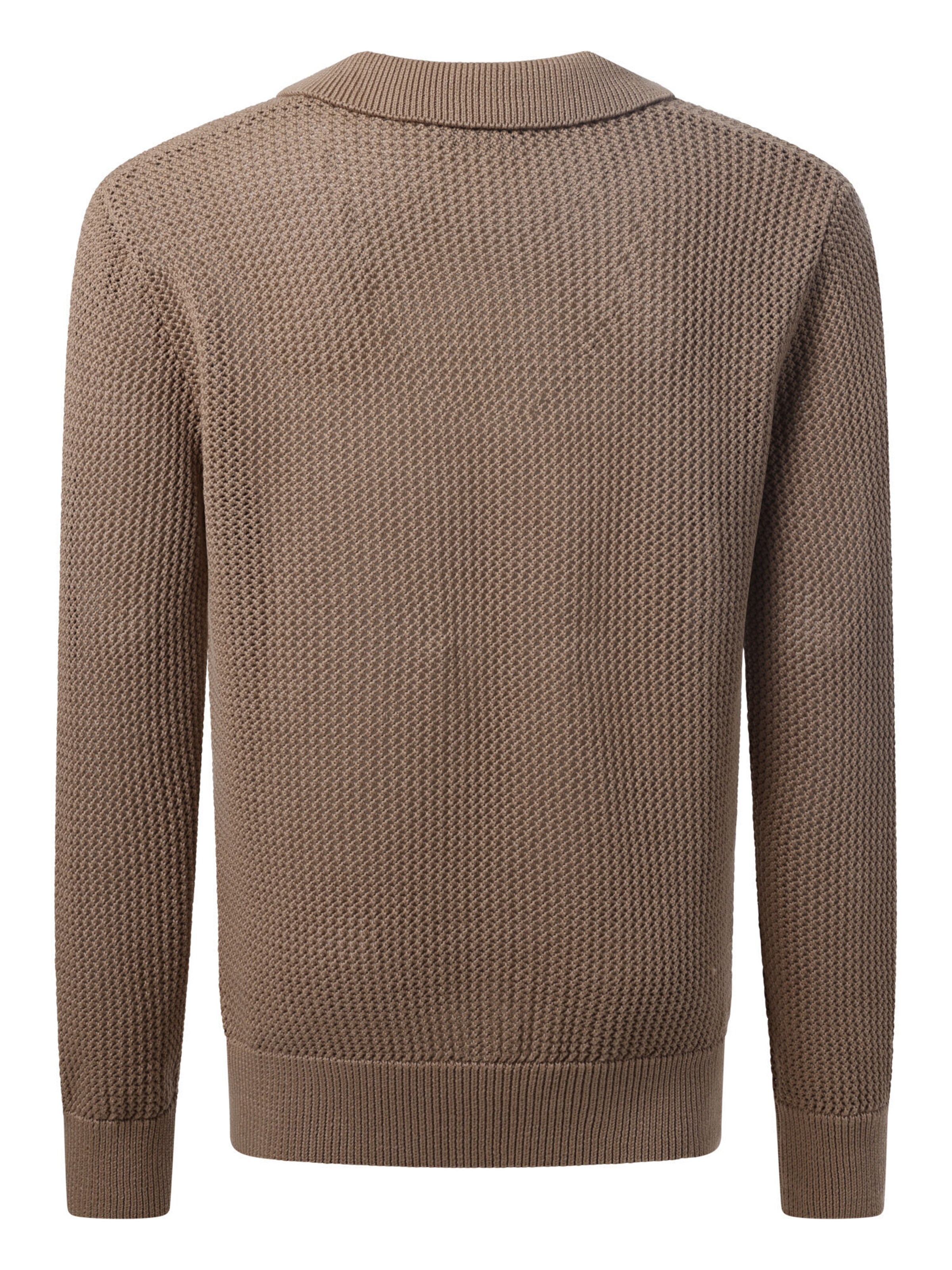 PIERRE CARDIN Pullover in Braun