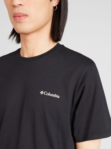 COLUMBIA - Camisa funcionais 'Explorers Canyon' em preto