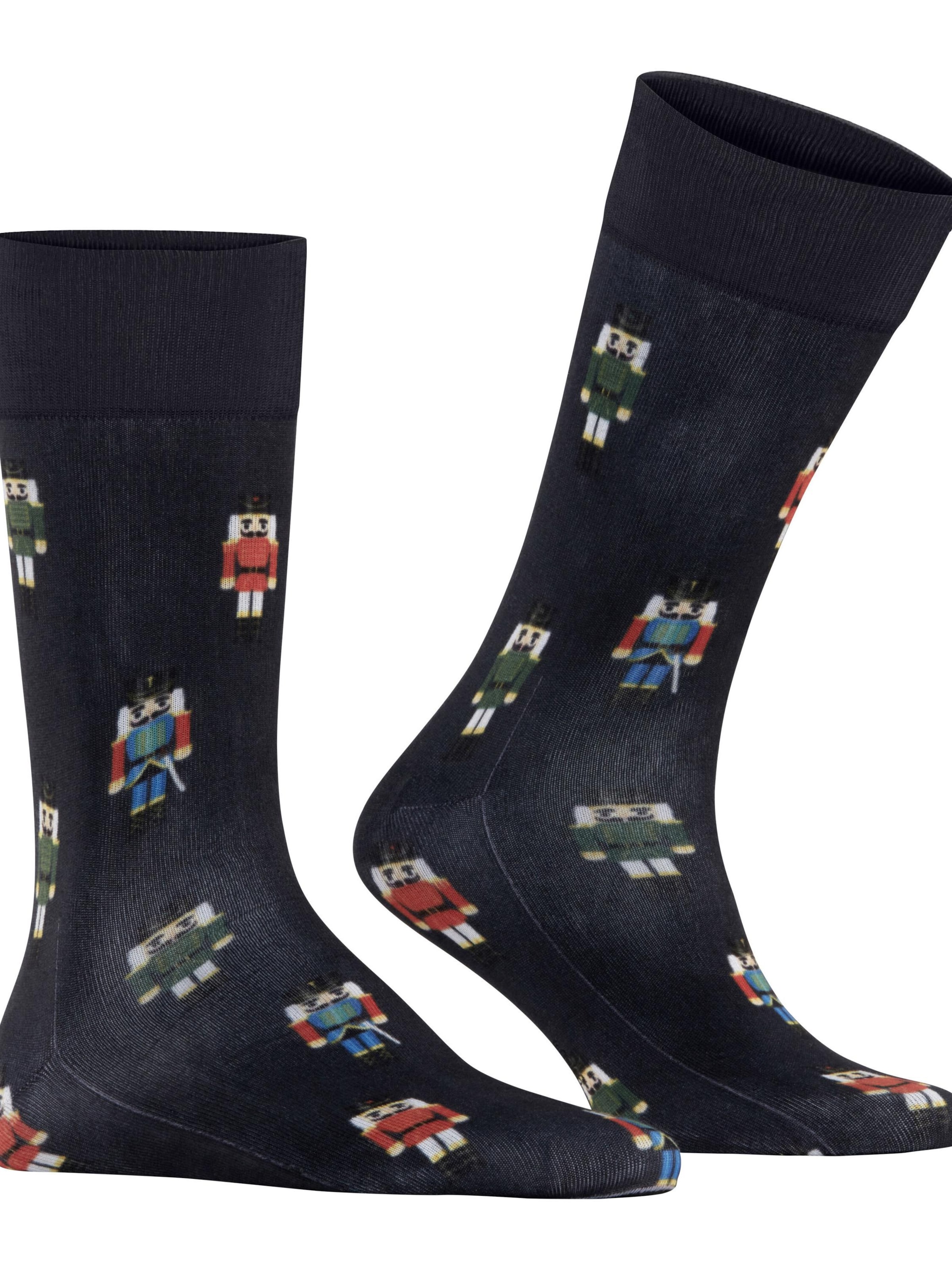 BURLINGTON Socks 'December Days' in Blue