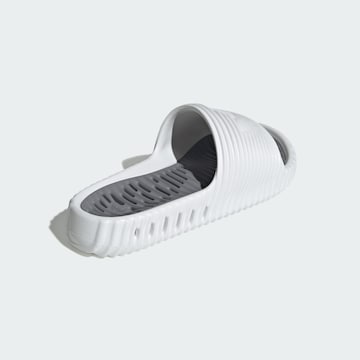 Mule 'Adilette 25' ADIDAS ORIGINALS en blanc