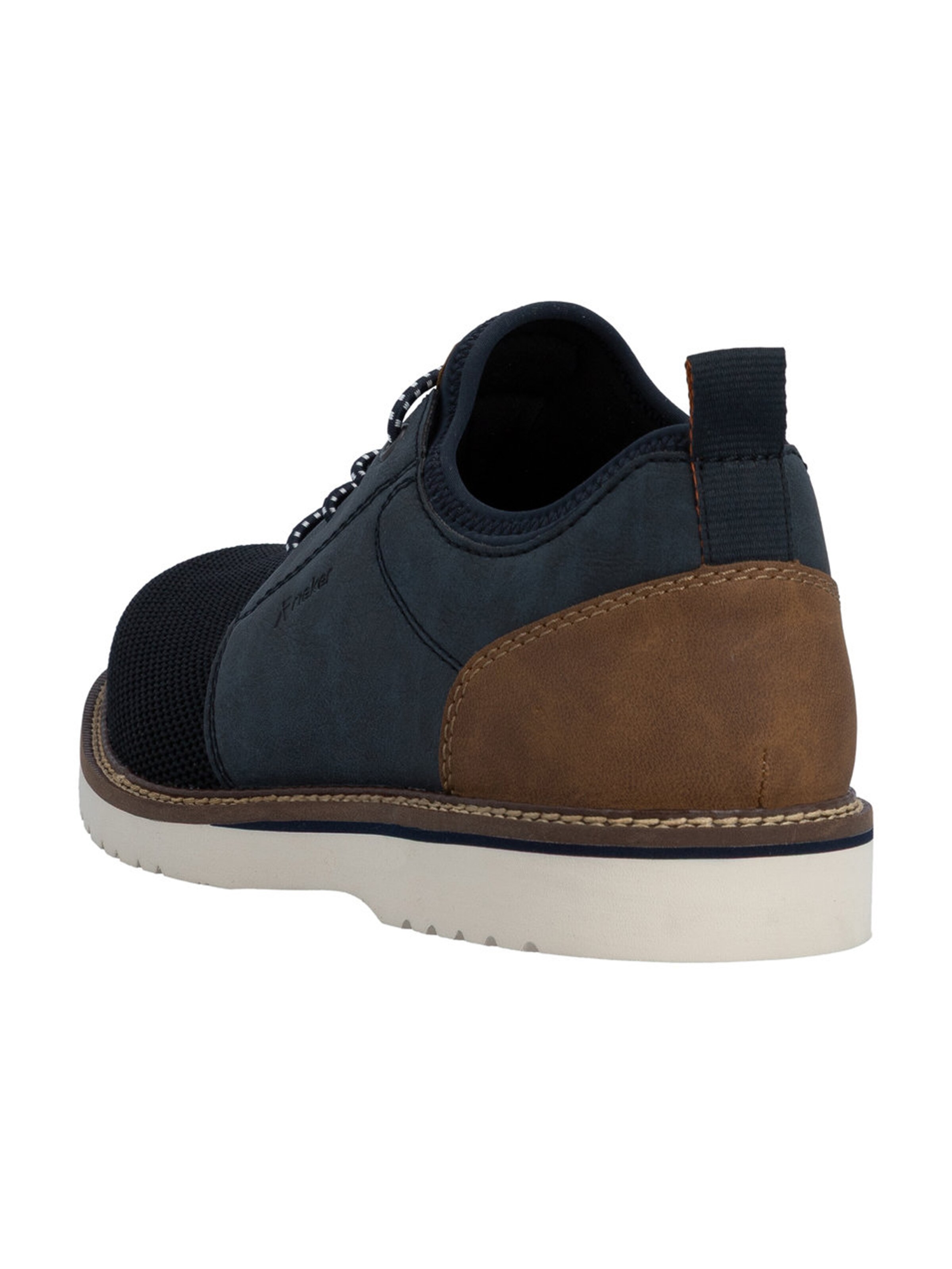 Scarpa stringata sportiva di Rieker in blu