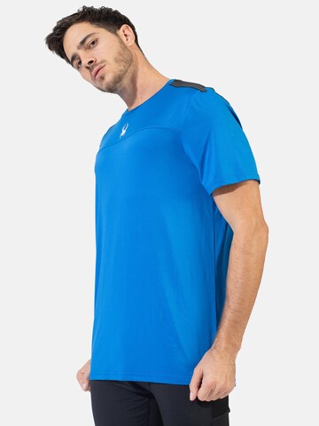 Spyder Functioneel shirt in Blauw